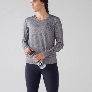 Lululemon Rush Hour Long Sleeve Pullover Running Top Size 6 Athletic Workout Gym